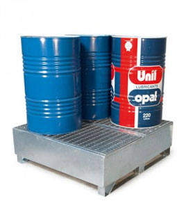 cuve de rétention galvanisée